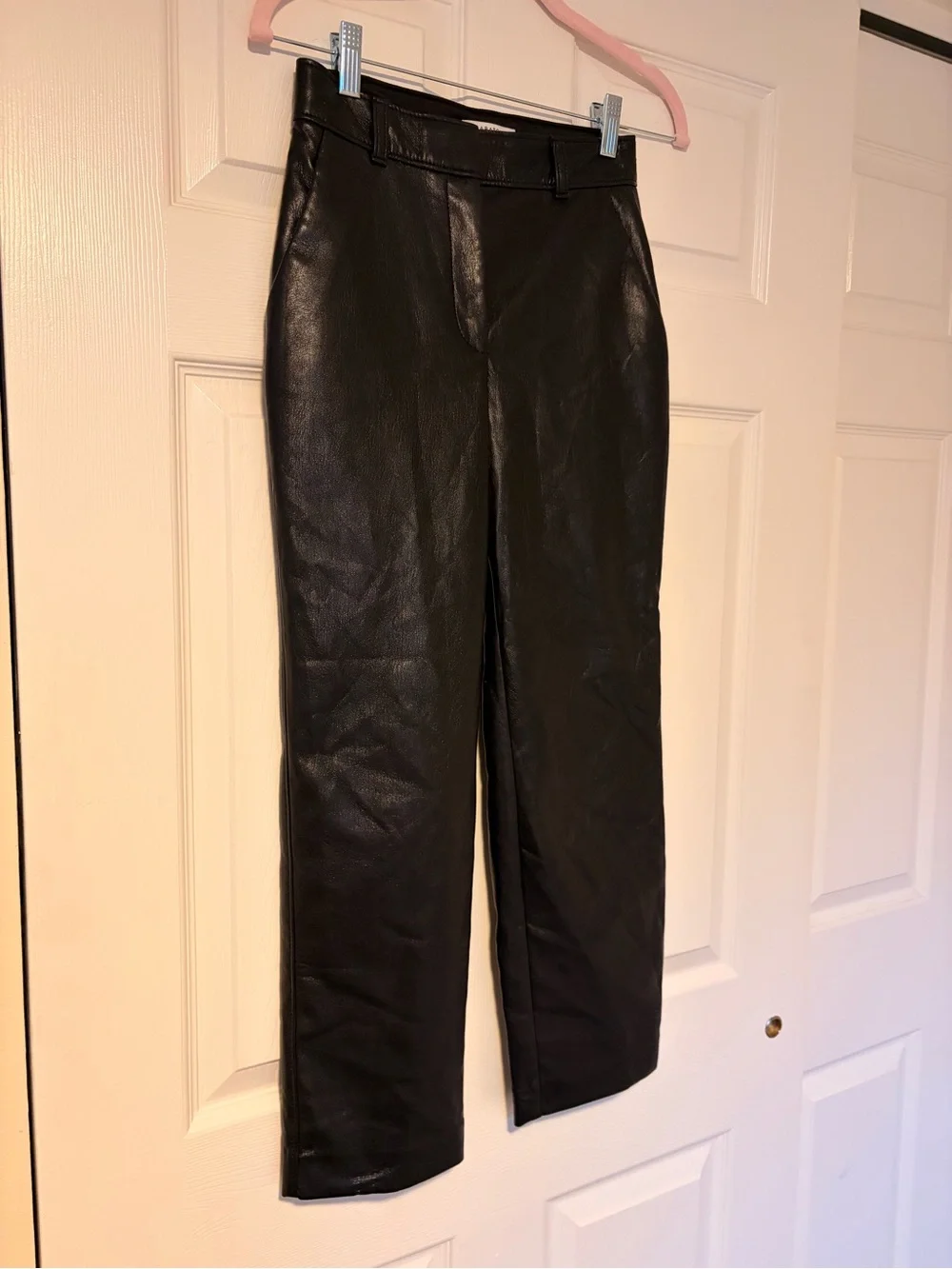 Aritzia Babaton PU Leather Pants Size 0